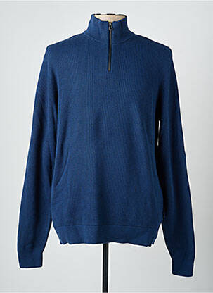 Pull stretch manches longues bleu BLEND homme