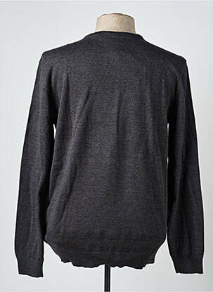 Pull stretch manches longues gris PETROL INDUSTRIES homme
