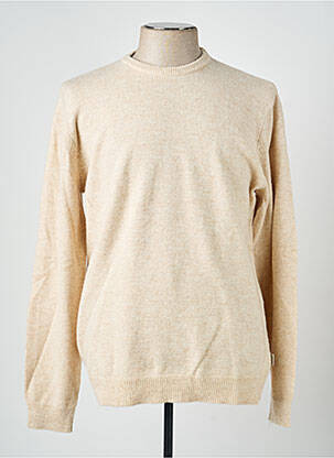 Pull stretch manches longues beige BLEND homme
