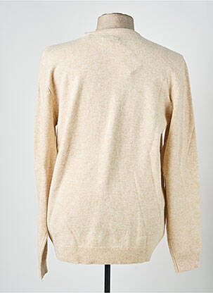 Pull stretch manches longues beige BLEND homme