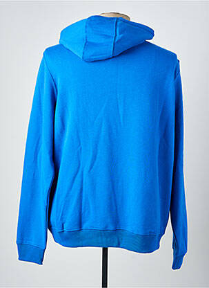 Sweat-shirt à capuche tissage jersey manches longues bleu BLEND homme