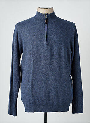 Pull stretch manches longues bleu GARCIA homme