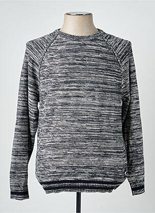 Pull stretch manches longues bleu FREEMAN T.PORTER homme