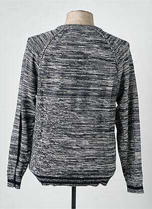 Pull stretch manches longues bleu FREEMAN T.PORTER homme