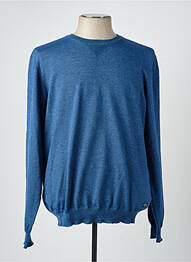 Pull stretch manches longues bleu BLEND homme
