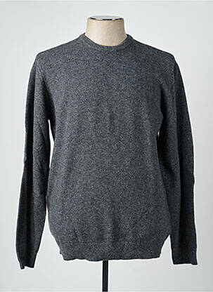 Pull stretch manches longues gris BLEND homme