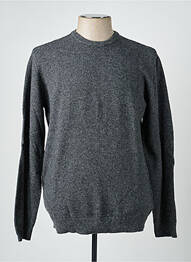 Pull stretch manches longues gris BLEND homme