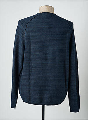 Pull stretch manches longues bleu GARCIA homme