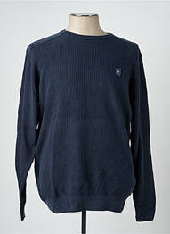 Pull stretch manches longues bleu GARCIA homme