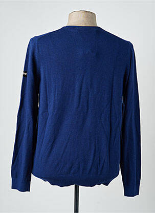Pull stretch manches longues bleu FREEMAN T.PORTER homme