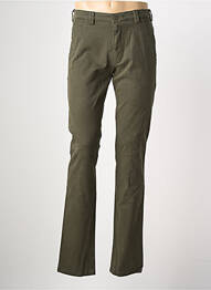 Pantalon chino stretch taille normale vert MEYER homme