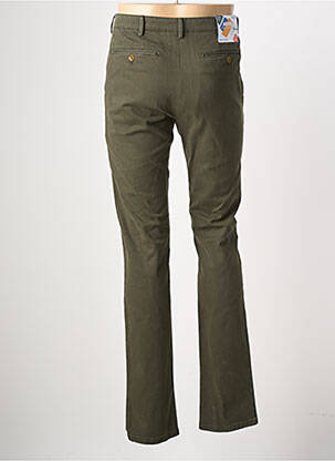 Pantalon chino stretch taille normale vert MEYER homme