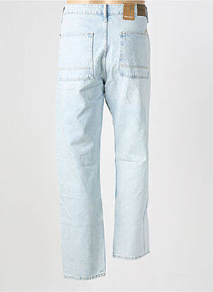Jeans coupe droite fermeture zippée sous rabat boutonné taille normale bleu BLEND homme