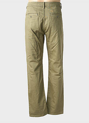Pantalon chino stretch taille normale vert FREEMAN T.PORTER homme