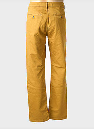 Pantalon chino stretch taille normale jaune FREEMAN T.PORTER homme