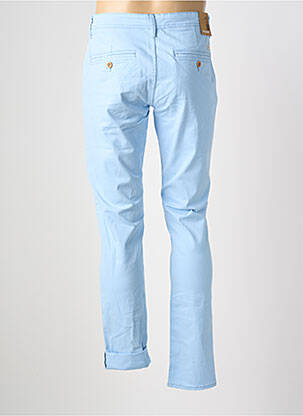 Pantalon chino stretch taille normale bleu BLEND homme