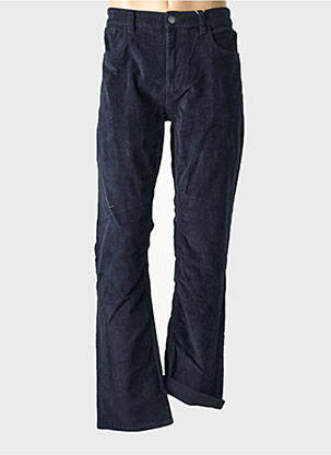Pantalon droit stretch taille normale bleu BLEND homme
