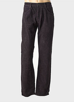 Pantalon droit stretch taille normale noir FREEMAN T.PORTER homme