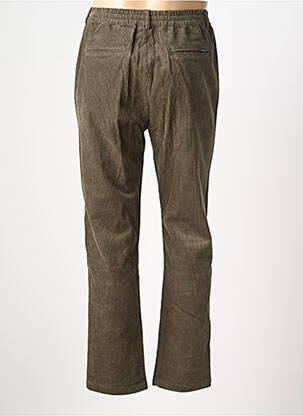 Pantalon droit tissage velours taille normale vert FREEMAN T.PORTER homme