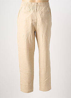 Pantalon droit taille normale taille normale beige BLEND homme