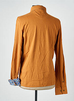 Polo manches longues manches longues orange THE SURFCAR homme