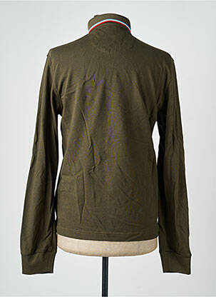 Polo manches longues manches longues vert THE SURFCAR homme