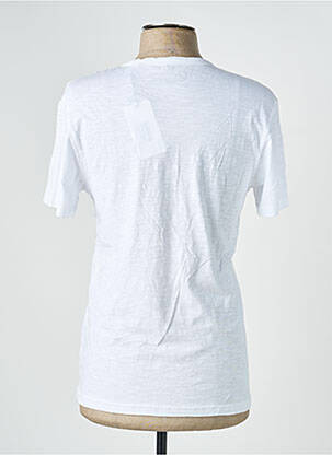 T-shirt coupe cintrée manches courtes blanc RAOUL ET MARCELLE homme