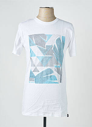 T-shirt coupe cintrée manches courtes blanc GARCIA homme