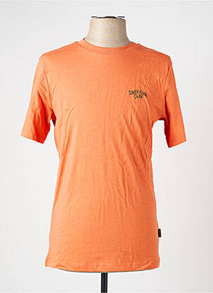 T-shirt coupe cintrée manches courtes orange BLEND homme