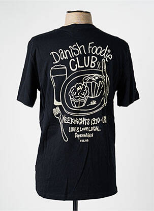 T-shirt coupe cintrée manches courtes noir BLEND homme