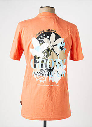 T-shirt coupe cintrée manches courtes orange BLEND homme