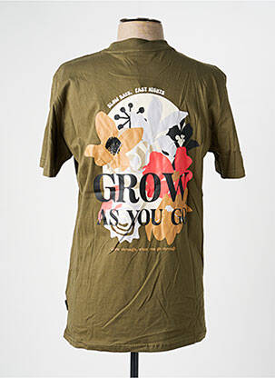 T-shirt coupe cintrée manches courtes vert BLEND homme