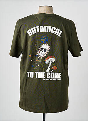 T-shirt coupe cintrée manches courtes vert BLEND homme