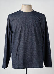 T-shirt coupe cintrée manches longues bleu GARCIA homme
