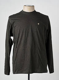 T-shirt coupe cintrée manches longues vert GARCIA homme