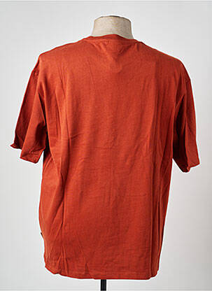 T-shirt stretch manches courtes orange BLEND homme