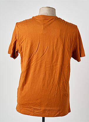 T-shirt broderie manches courtes orange BLEND homme