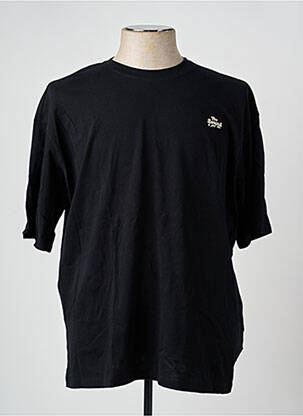 T-shirt stretch manches courtes noir BLEND homme