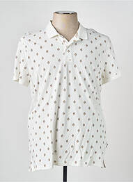 Polo stretch manches courtes beige BLEND homme