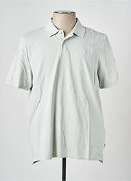 Polo stretch manches courtes gris ECOALF homme
