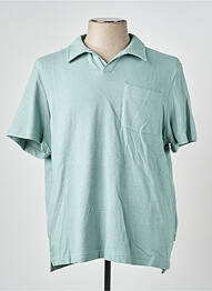 Polo tissage jersey manches courtes vert ECOALF homme