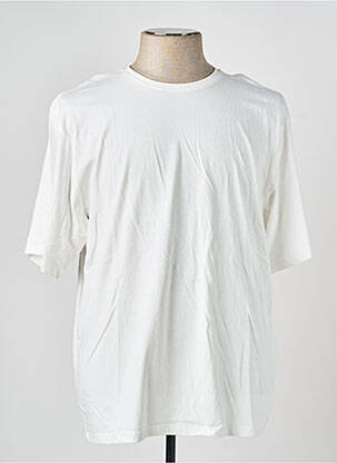 T-shirt stretch manches courtes blanc ECOALF homme