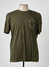 T-shirt stretch manches courtes vert BLEND homme