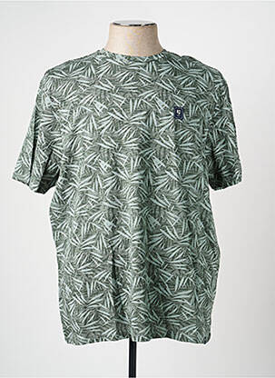 T-shirt stretch manches courtes vert GARCIA homme