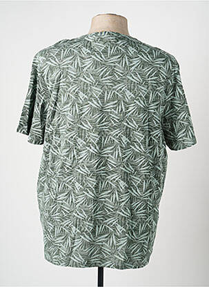 T-shirt stretch manches courtes vert GARCIA homme
