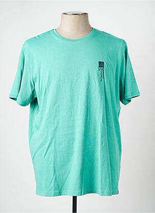 T-shirt stretch manches courtes vert GARCIA homme