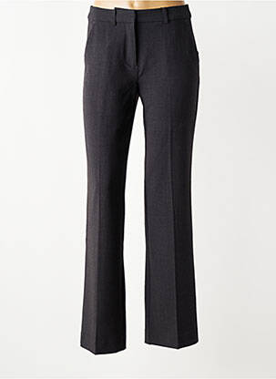 Pantalon droit stretch taille normale gris BRANDTEX femme