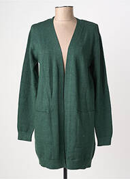 Gilet manches longues stretch vert B.YOUNG femme