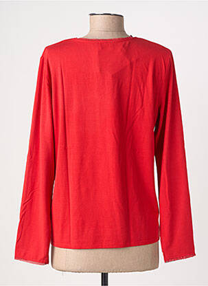 T-shirt manches longues manches longues rouge JULIE GUERLANDE femme