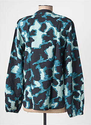 Blouse manches longues manches longues bleu B.YOUNG femme